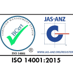 ISO14001:2018 Certified
